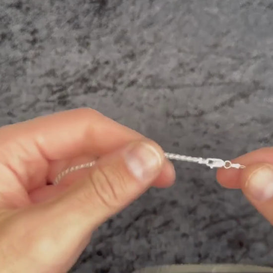 Sterling Silver Rope Chain 1.7mm