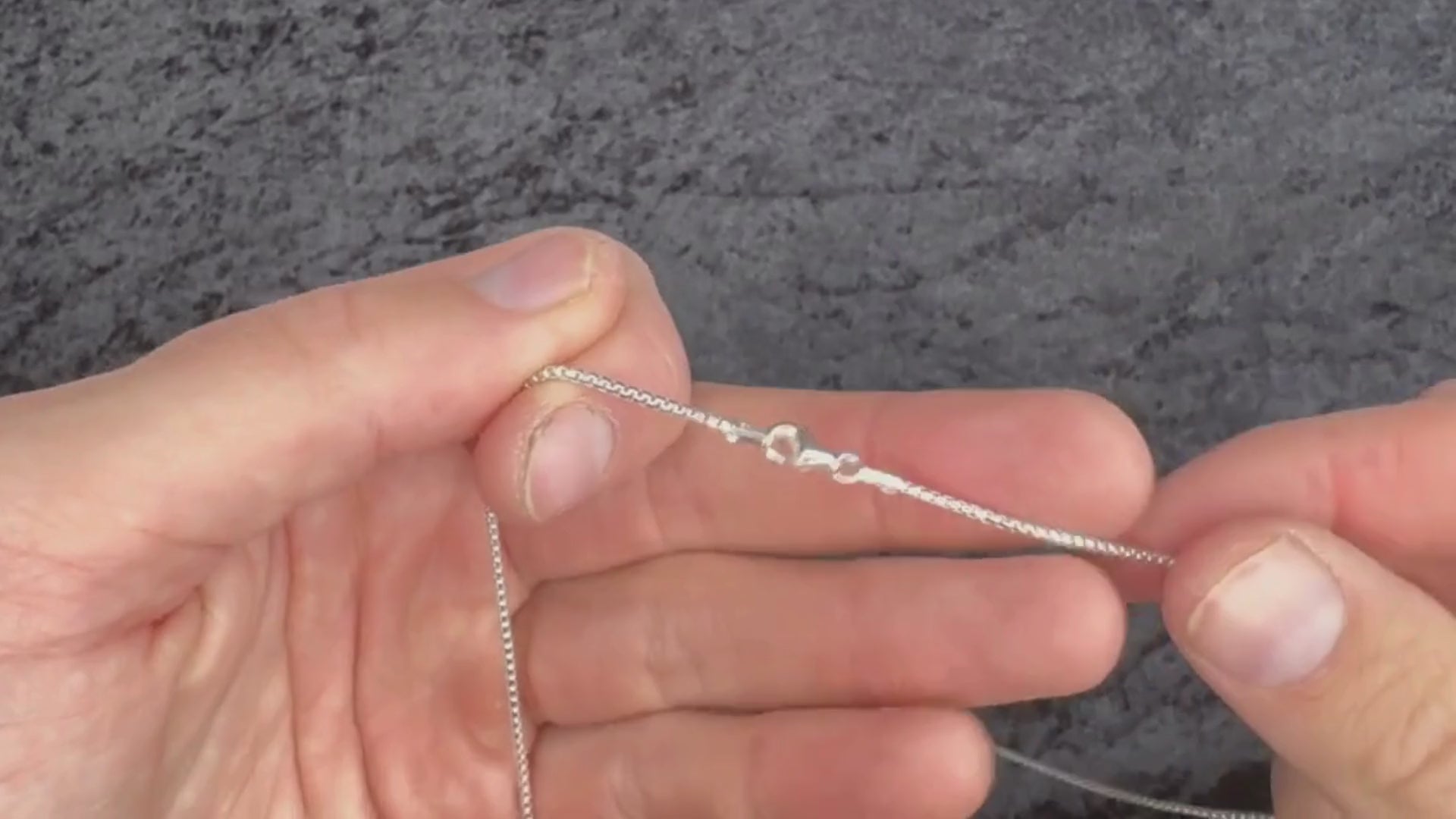 Sterling Silver Round Box Chain 1.5mm