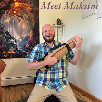Maksim shares his experience with his Flux cork yoga mat