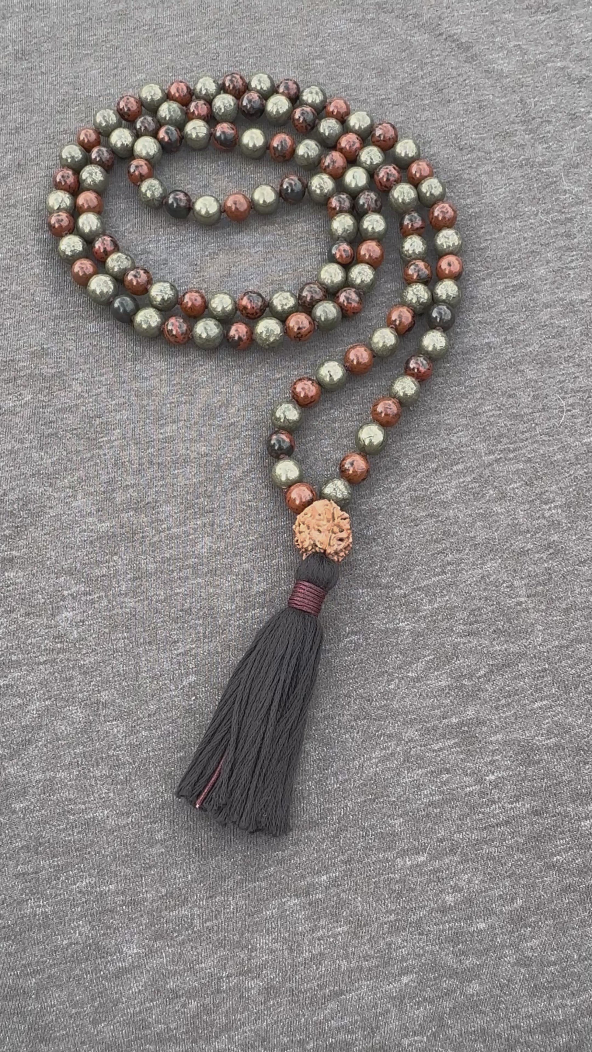 Find Your Ground - 8mm Handcrafted Mala Video
