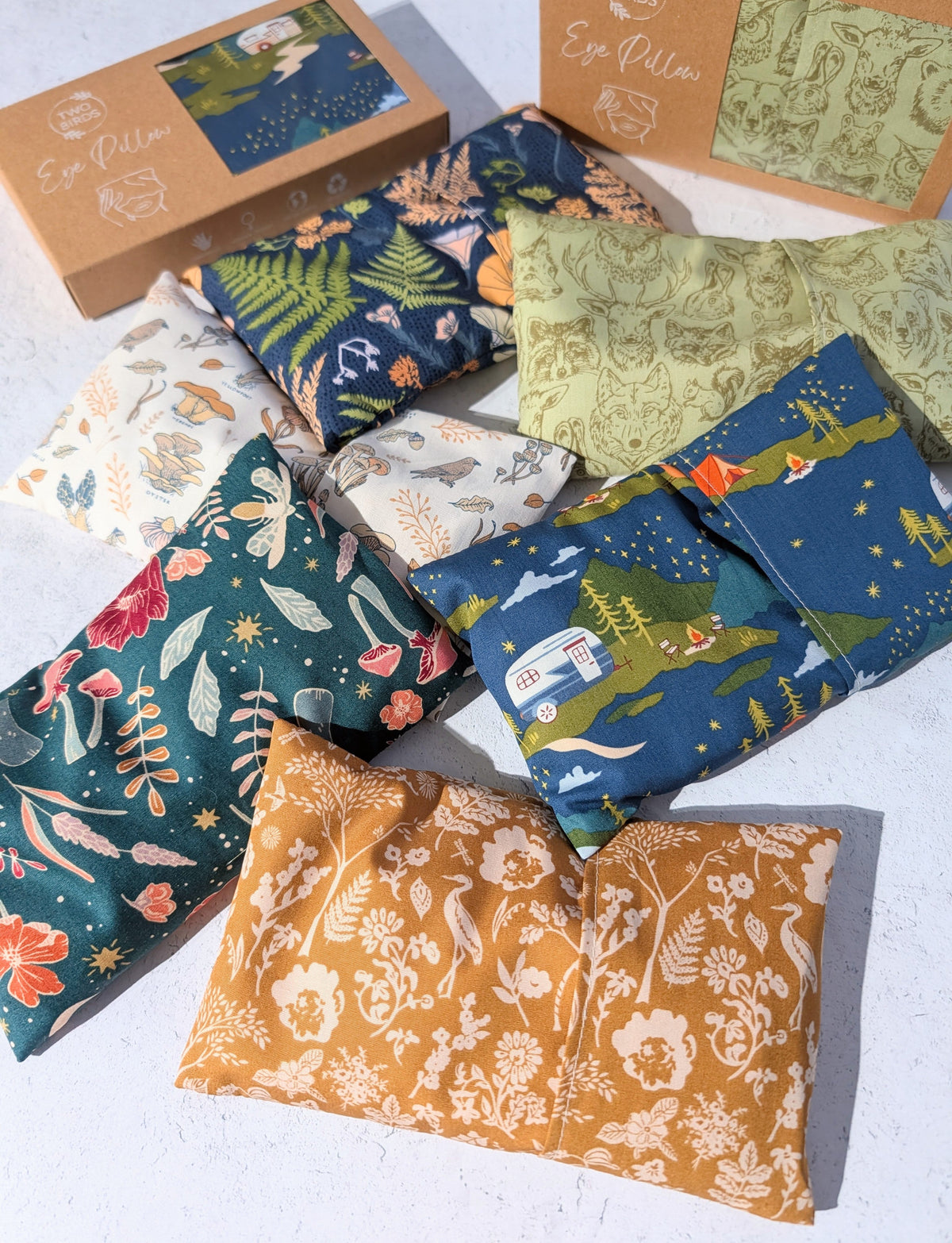 Wildlife Buddies Weighted Eye Pillow Pattern