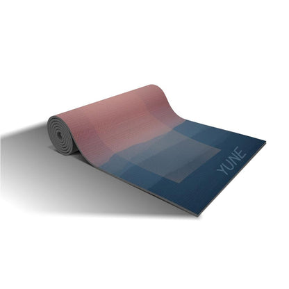 Printed Yoga Mat Cypress 5mm Rolled out