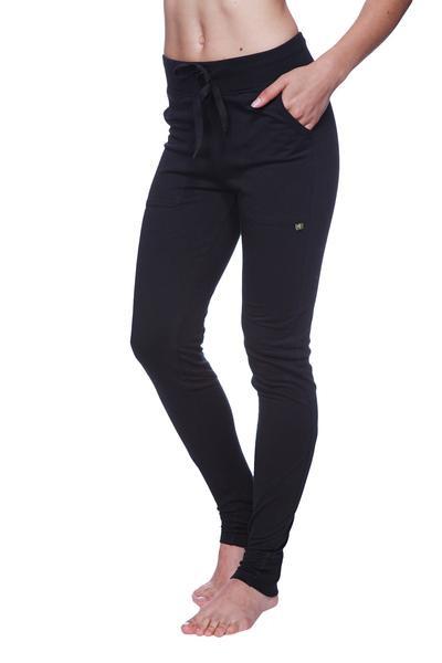 Performance Yoga Pants Solid Black