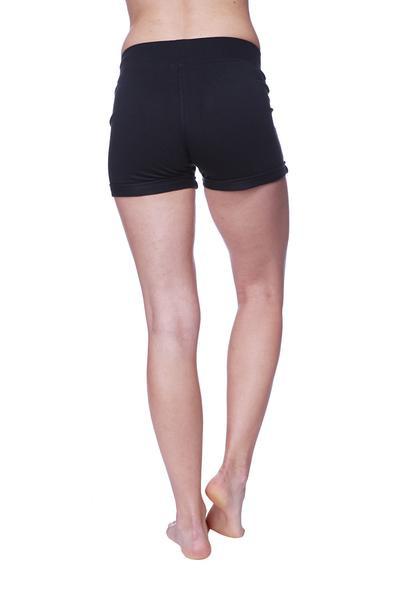 Performance Yoga Shorts Black Back