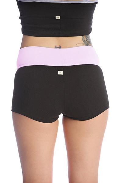 Transition Yoga Shorts Pink Back